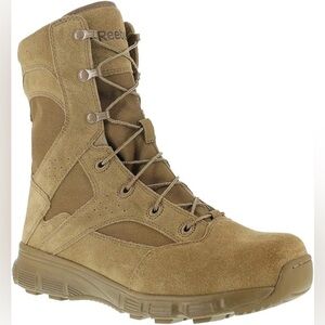 Reebok Dauntless camel color suede Tactical boot Size 8